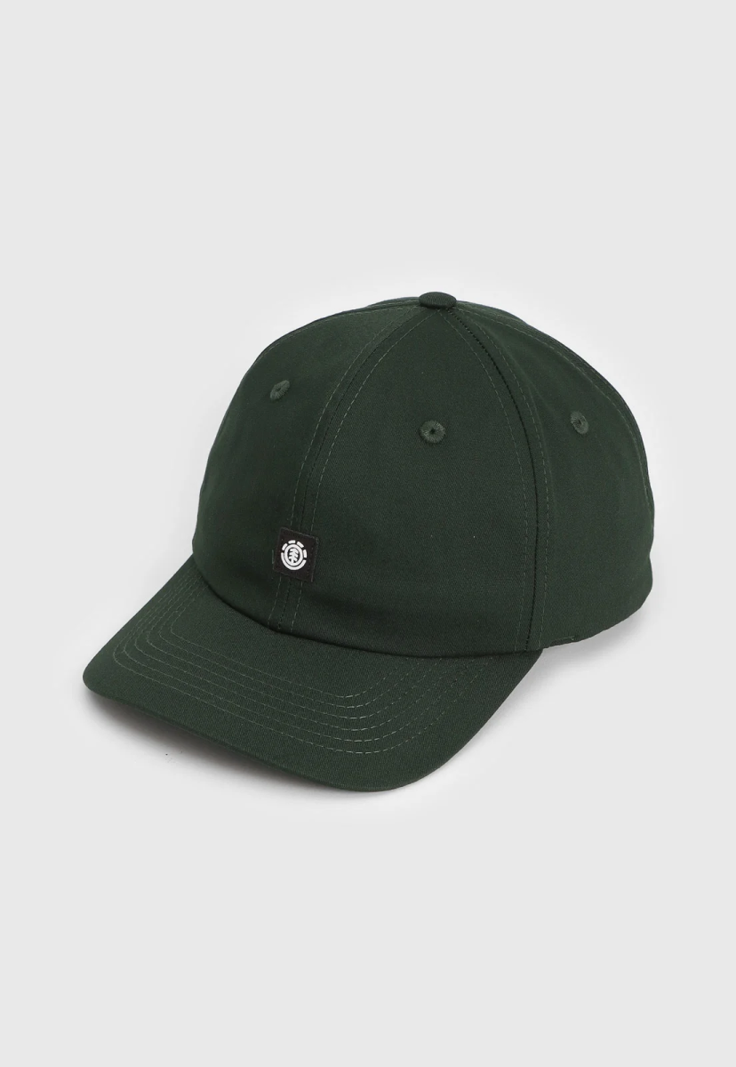 BONÉ ELEMENT FLUKY DAD STRAPBACK ABA CURVA VERDE MILITAR - Image 3