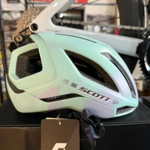 CAPACETE SCOTT CENTRIC PLUS – PRISM AQUA GREEN