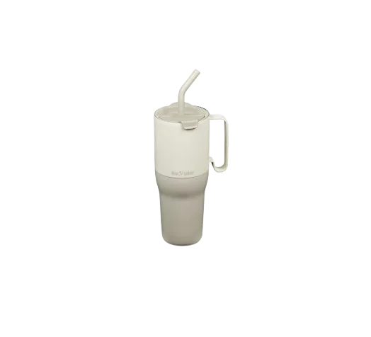 Klean Kanteen Rise Tumbler with Straw Lid 36oz Raw Tofu