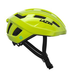 Capacete de ciclismo Lazer Tempo KinetiCore Amarelo tamanho único 54-61