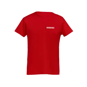 T-SHIRT BOMBEIRO 190GR (VERMELHO)